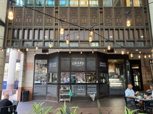 Outdoor seating  at Craft Kafe - Down Town in St Petersburg