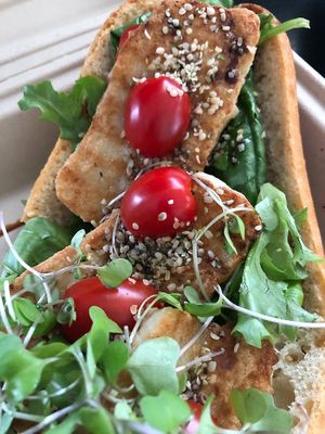 Halloumi Baguette at Bistro Vie in Ancaster