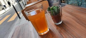 Home made ICE tea at Mōpa in Paris
