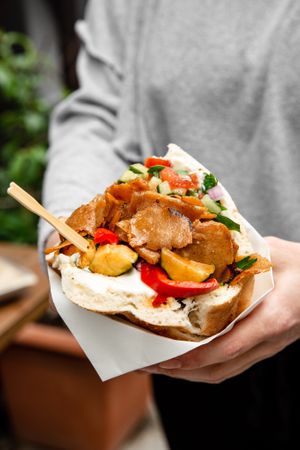 Berliner kebap, all home made 😍 at Mōpa in Paris