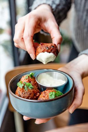 falafels at Mōpa in Paris