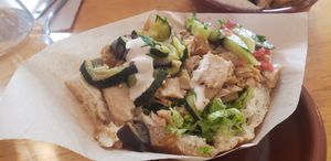 Berliner kebap (could have more sauce) at Mōpa in Paris