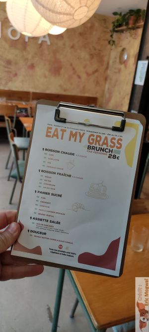 Sunday Brunch Menu  at Mōpa in Paris