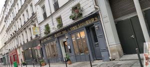 Historical facade at Mōpa in Paris