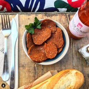 Chorizo at Mōpa in Paris