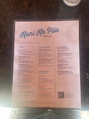   at Kani Ka Pila Grille in Honolulu