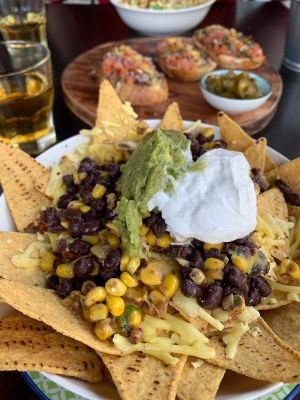 nachos @lisica cafe yummm at Lisica Cafe in Maribyrnong