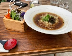tokyo next shoyu ramen at Uki Green in Warsaw
