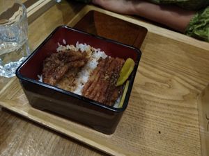 "Vegan eel" at Uki Green in Warsaw