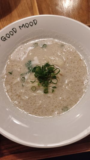 Ramen for the toppings at Uki Green in Warsaw