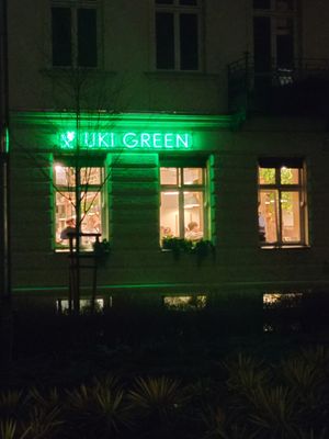 Outside at Uki Green in Warsaw