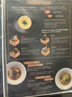 Ramens  at Uki Green in Warsaw