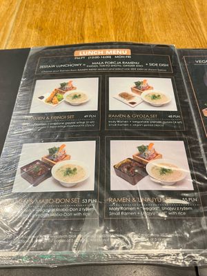 Lunch special from Monday to Friday, noon to 4 PM.  at Uki Green in Warsaw