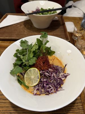 Miso ramenn  at Uki Green in Warsaw