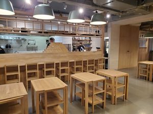 Inside at Uki Green in Warsaw