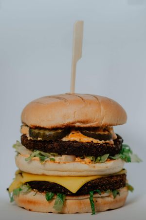 Vegan Big Mak at The Queens Head in Farnham