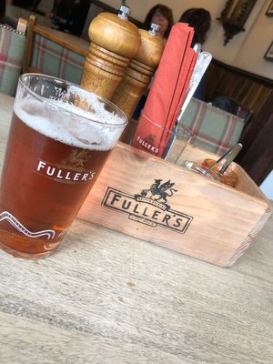 Fuller’s at its finest. Rose, Owen and the team make this a fantastic pub.  at The Queens Head in Farnham