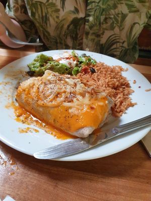 breakfast burrito at Follow Your Heart Market & Cafe in Canoga Park