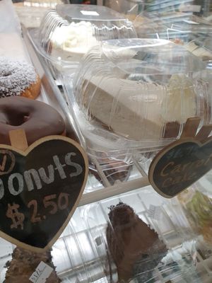 cheese cake yum at Follow Your Heart Market & Cafe in Canoga Park