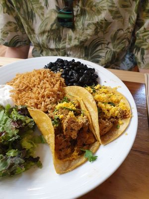 cali tacos at Follow Your Heart Market & Cafe in Canoga Park