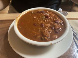 Chili  at Follow Your Heart Market & Cafe in Canoga Park
