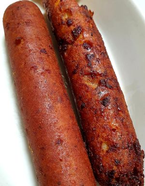 field roast sauzages at Follow Your Heart Market & Cafe in Canoga Park