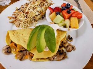 Omelet at Follow Your Heart Market & Cafe in Canoga Park