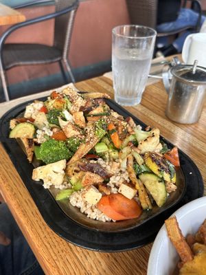 Wok Stir Fry with tofu!  at Follow Your Heart Market & Cafe in Canoga Park