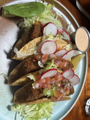 Baja Tacos 🌮   at Follow Your Heart Market & Cafe in Canoga Park