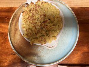 Mac and Cheese (pretty good!)  at Follow Your Heart Market & Cafe in Canoga Park