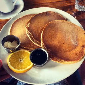Pancakes at Follow Your Heart Market & Cafe in Canoga Park