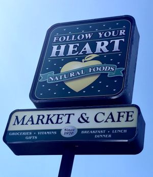 📍 at Follow Your Heart Market & Cafe in Canoga Park