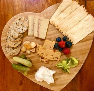 The Seasonal Artisanal Vegan Cheese Plate ✨ at Follow Your Heart Market & Cafe in Canoga Park