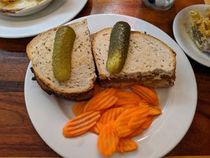Reuben at Follow Your Heart Market & Cafe in Canoga Park