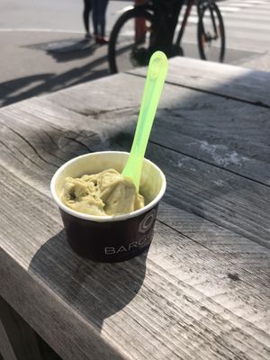 Vegan pistachio  at Bargello in Luxembourg City
