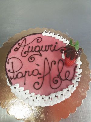 Torta di compleanno vegana at Pasticceria Ki  in Minerbio