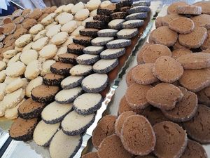 Biscotti diamante vegani at Pasticceria Ki  in Minerbio