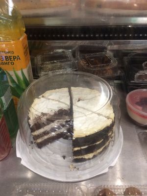 Coconut kerob cake. 100% recommended! at Vegasad in Simferopol