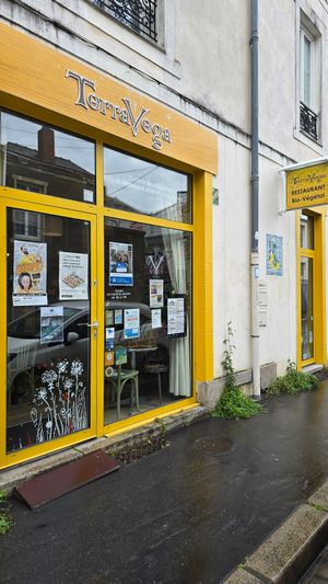 Front and entrance at Terra Vega in Nantes