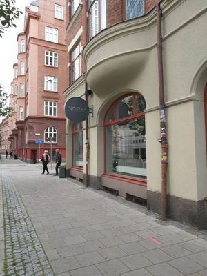 Outside at Nostra in Malmo