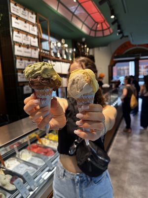   at Gelateria Gianni in Bologna