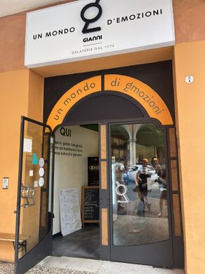   at Gelateria Gianni in Bologna