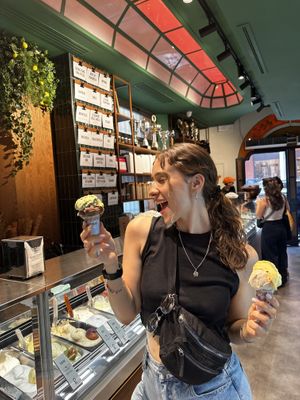   at Gelateria Gianni in Bologna