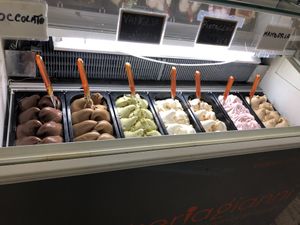 all vegan at Gelateria Gianni in Bologna