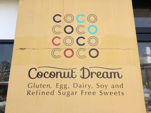 The front sign at Coconut Dream in Kawasaki