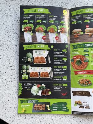 Flyer 2022  at Veganland in Moers