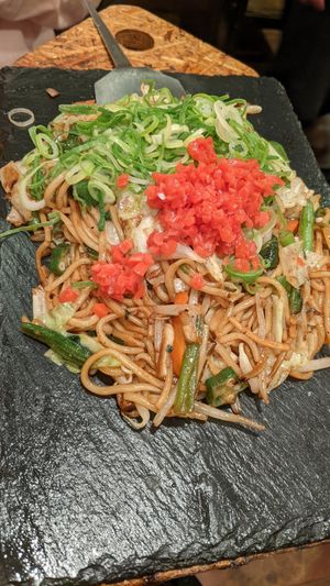 ヴィーガン焼きそば at OKO Okonomiyaki in Osaka