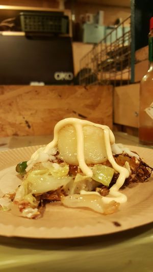 Delicious! at OKO Okonomiyaki in Osaka