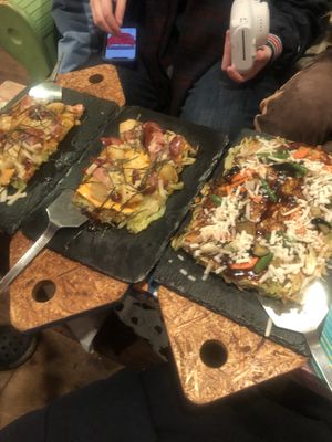 This place is amazing! Food is delicious and the drinks are the cheapest! They have traditional Okonomiyaki and vegetarian, vegan options. And the waitress is super patient #Veganu at OKO Okonomiyaki in Osaka