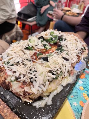   at OKO Okonomiyaki in Osaka